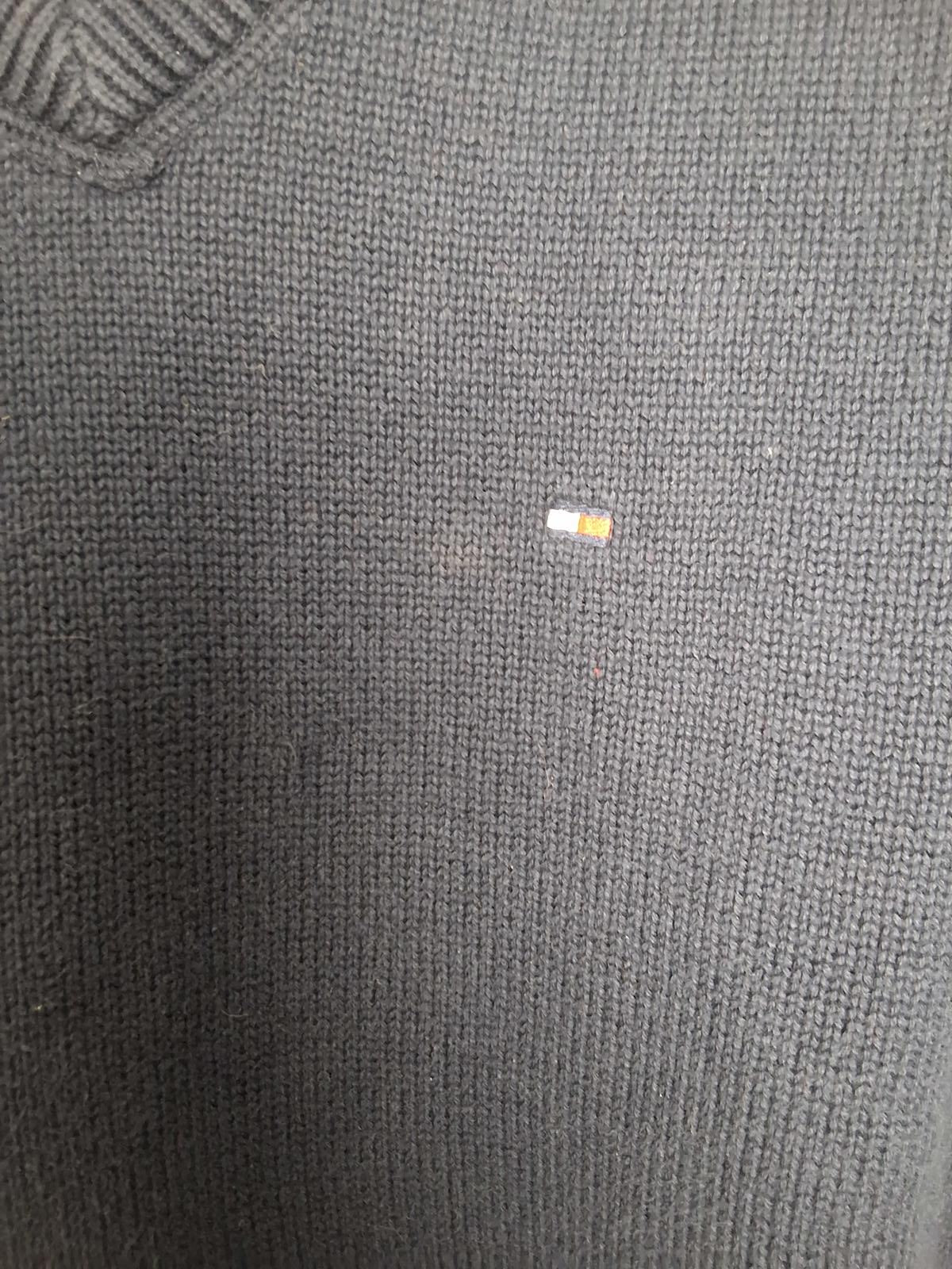 Men's L Tommy Hilfiger Knit Sweater Navy
