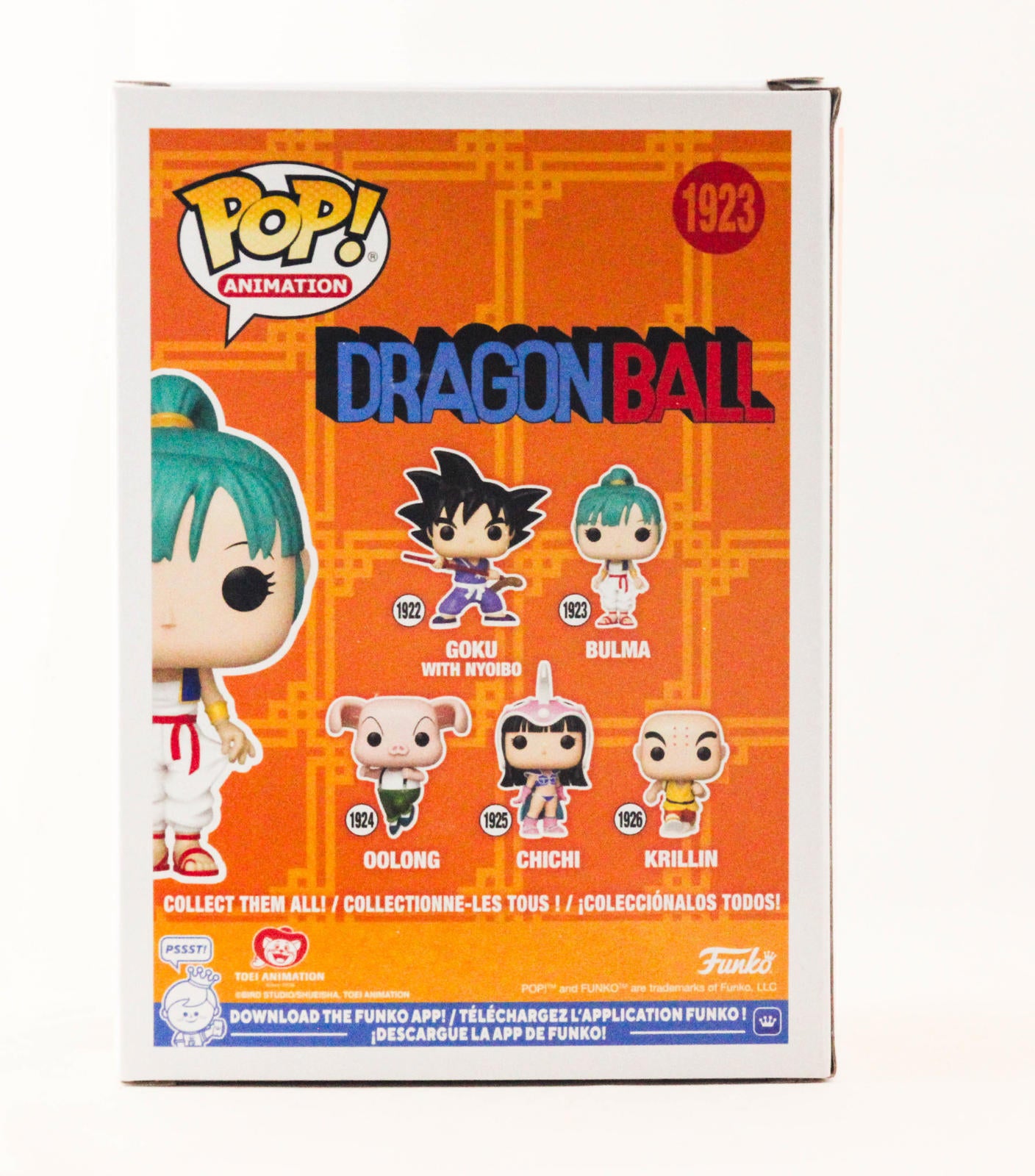 Funko Pop! Animation Dragon Ball Bulma Vinyl Figure #1923