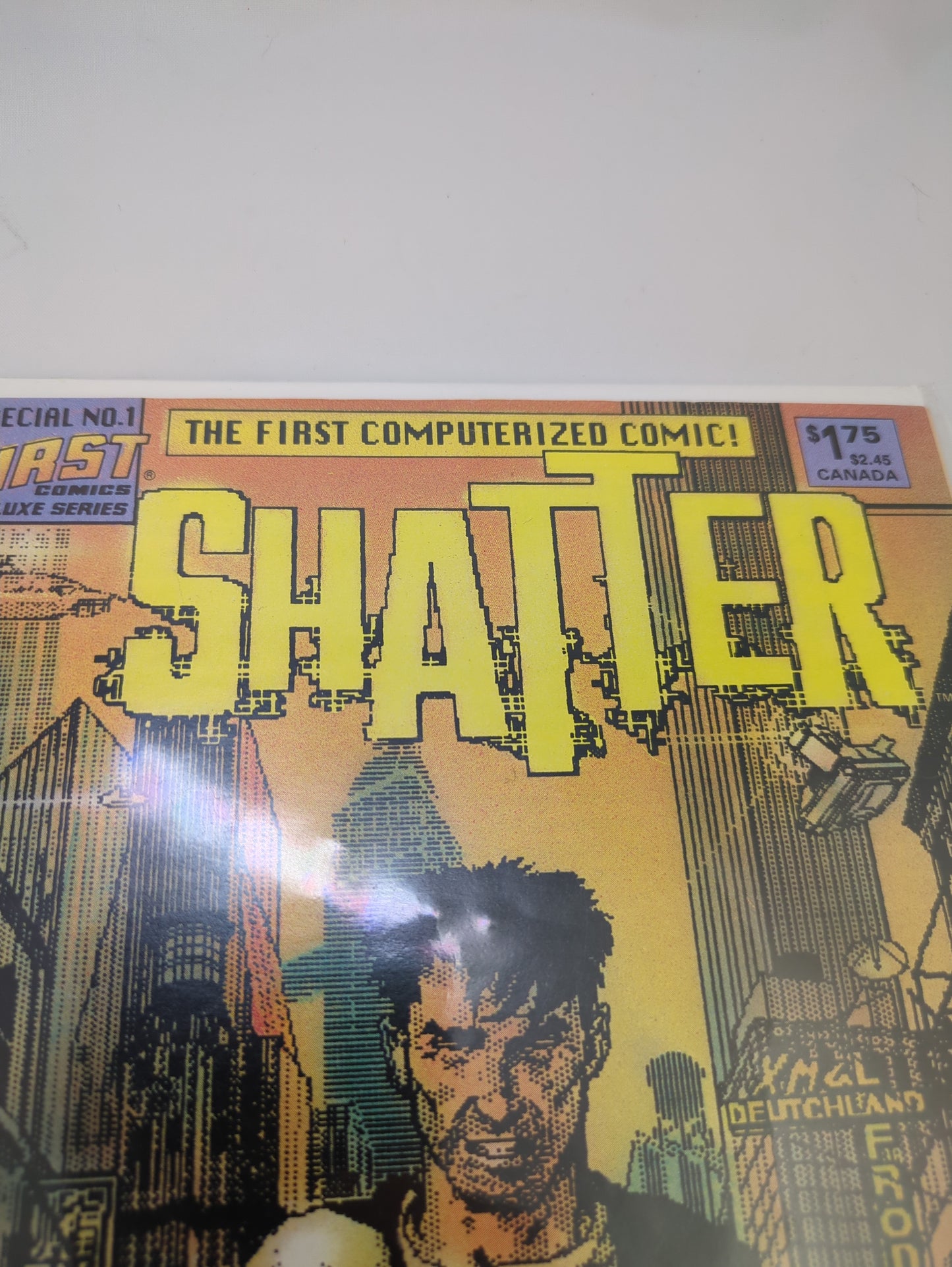 Shatter Special No. 1 - First Computer Generated Comic