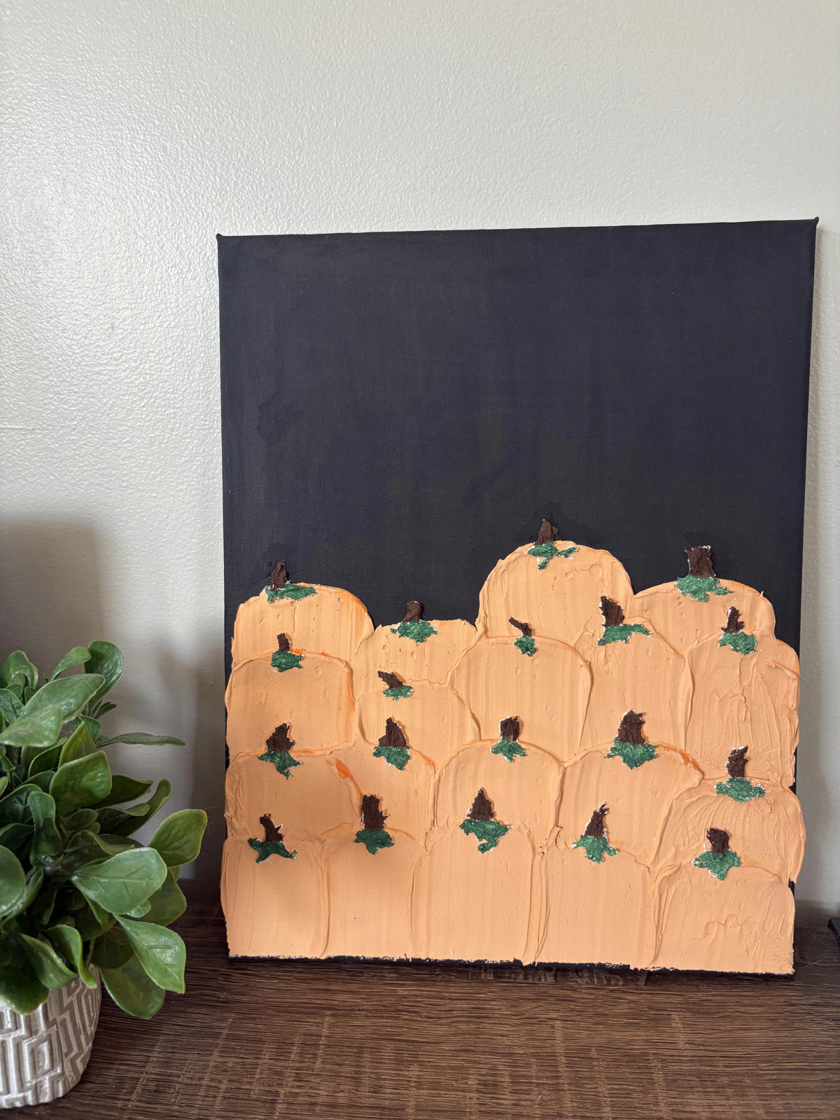 Handcrafted Pumpkin-Themed Outdoor Garden Decor