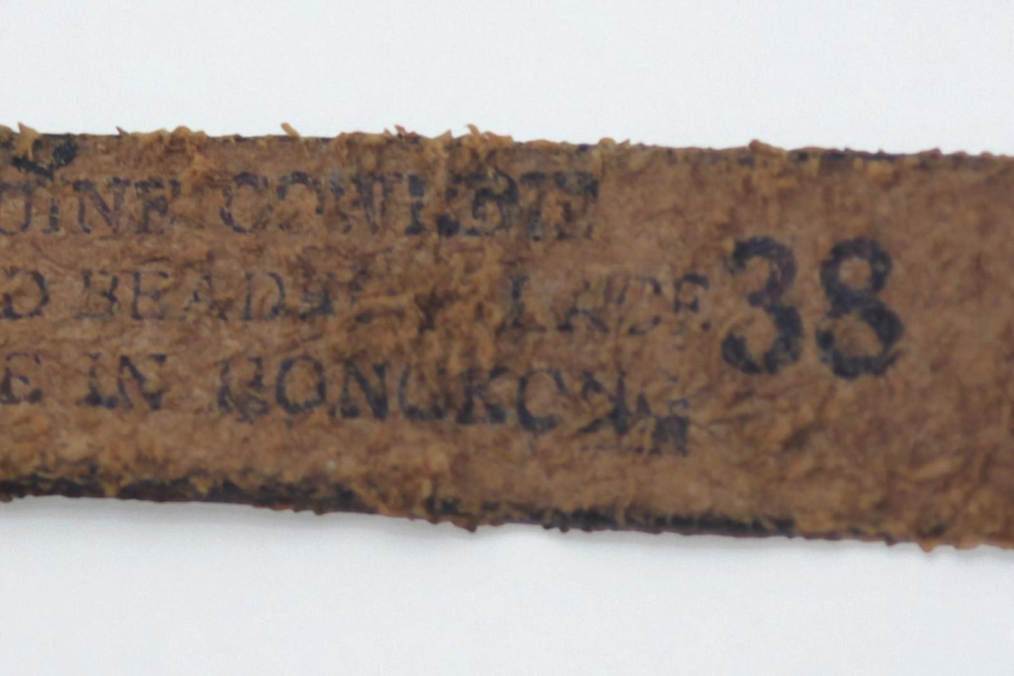 Handcrafted Native American Style Beaded Women's Belt