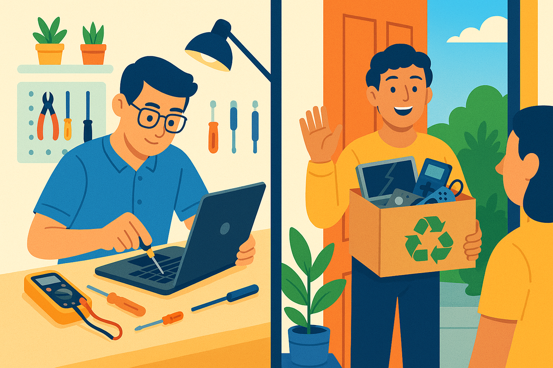 ♻️ Repair vs. Recycle: Choosing the Greener Option in Lethbridge & Beyond
