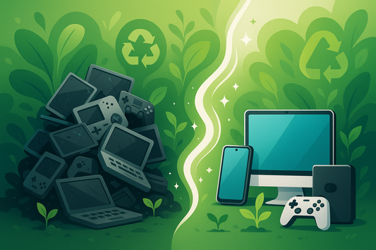 ♻️ The E-Waste Crisis in North America: Why Reusing Electronics Matters