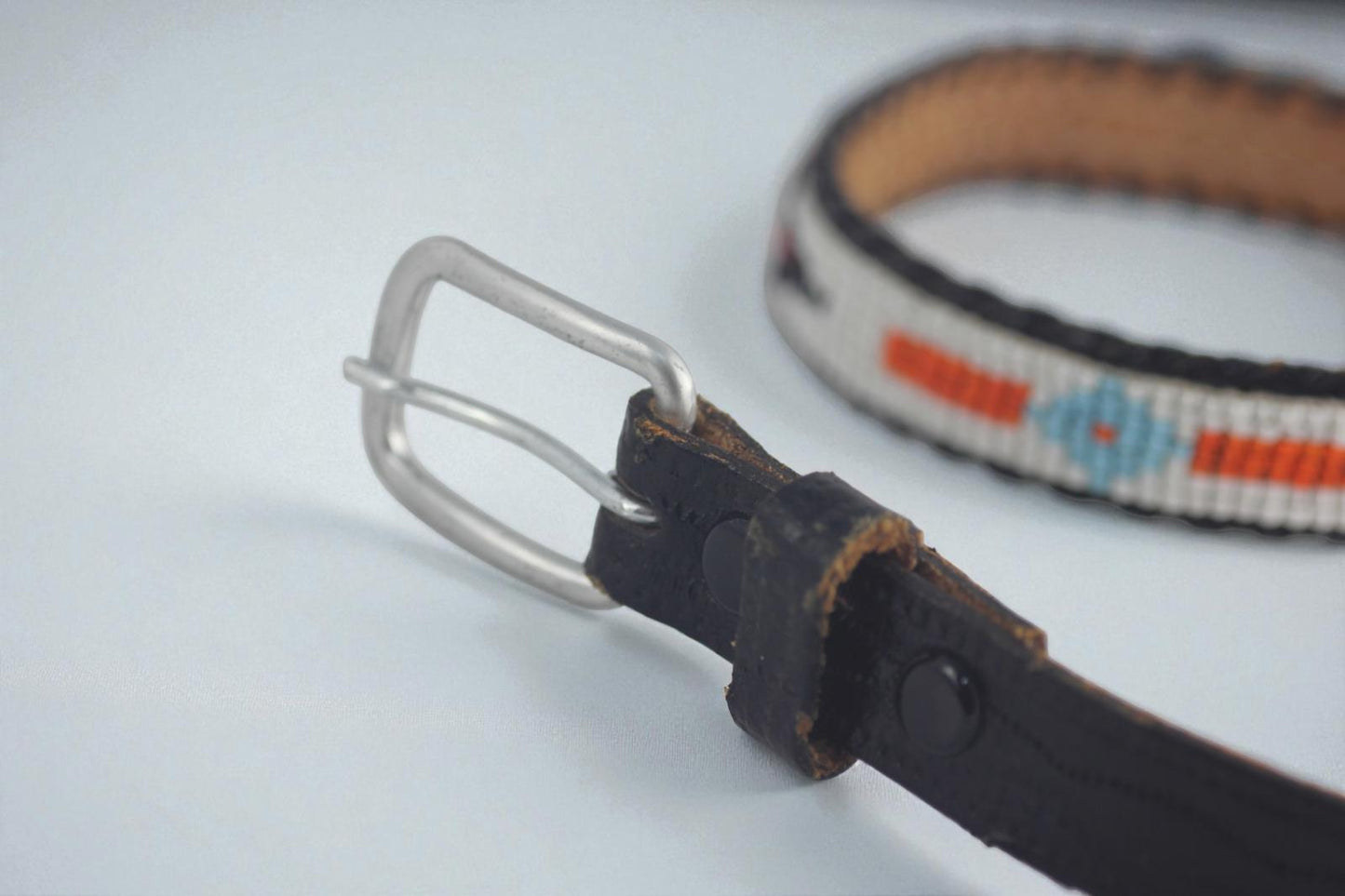 Handcrafted Native American Style Beaded Women's Belt