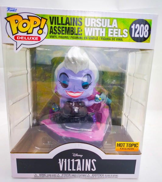 Funko Pop! Deluxe Disney Villains Ursula with Eels Vinyl Figure #1208