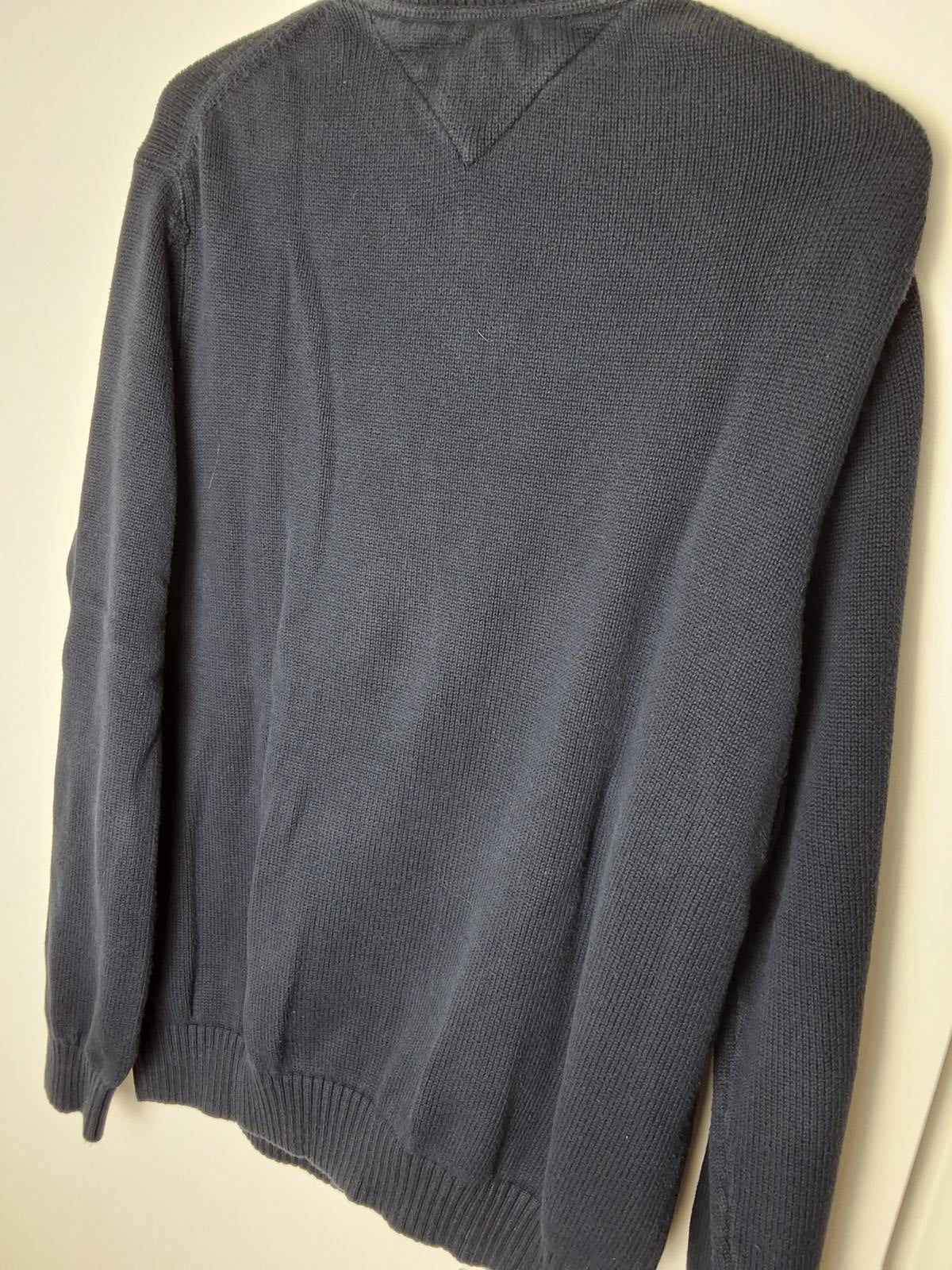 Men's L Tommy Hilfiger Knit Sweater Navy