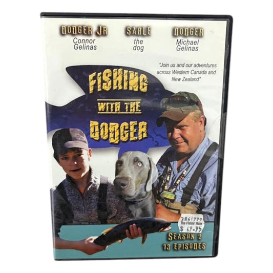 Fishing with Dodger Season 2 – 4-Disc DVD Set – Excellent Condition