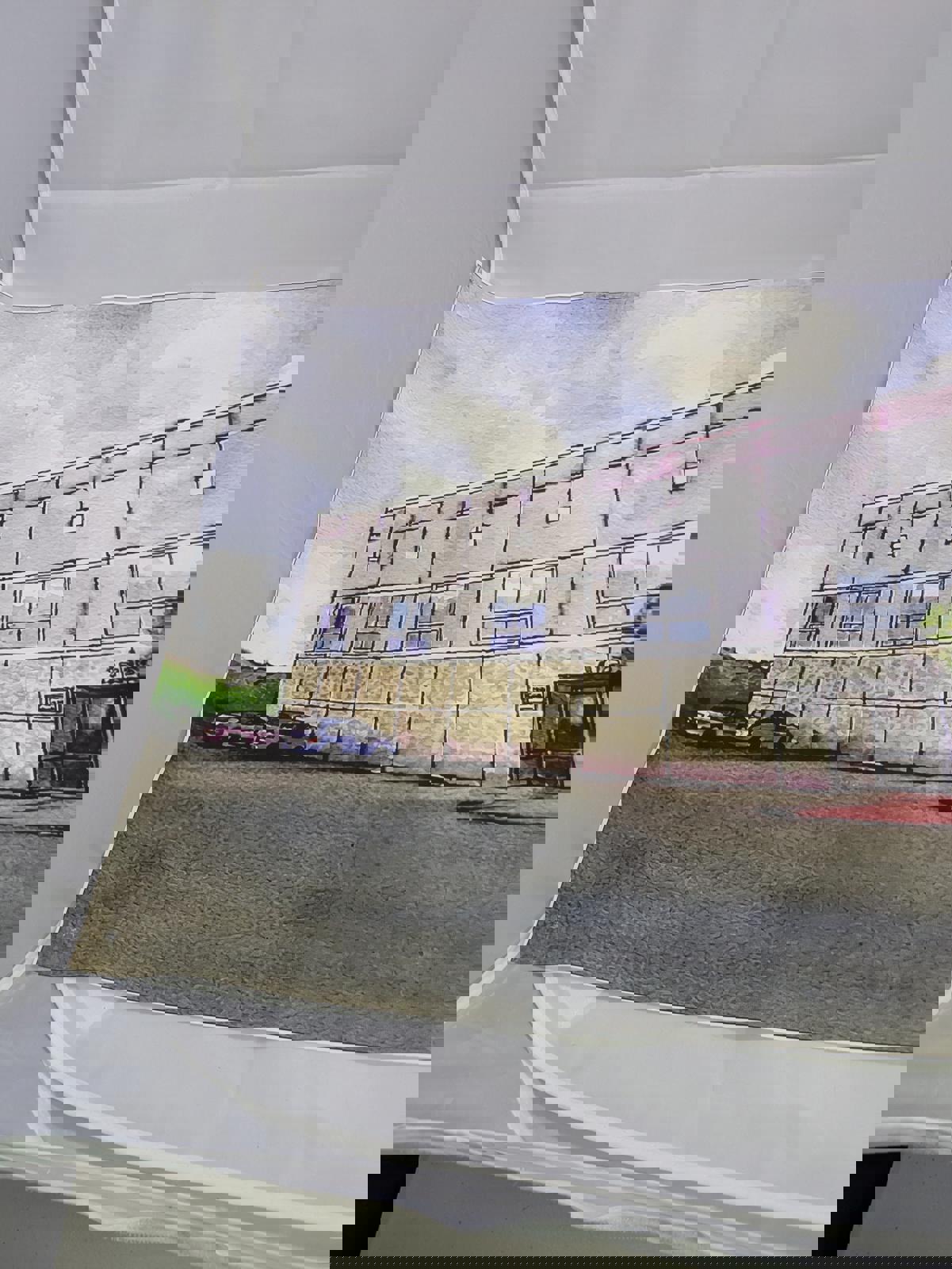 Pam’s Watercolor Canvas Print — Inspired Fan Art from a Classic TV Show