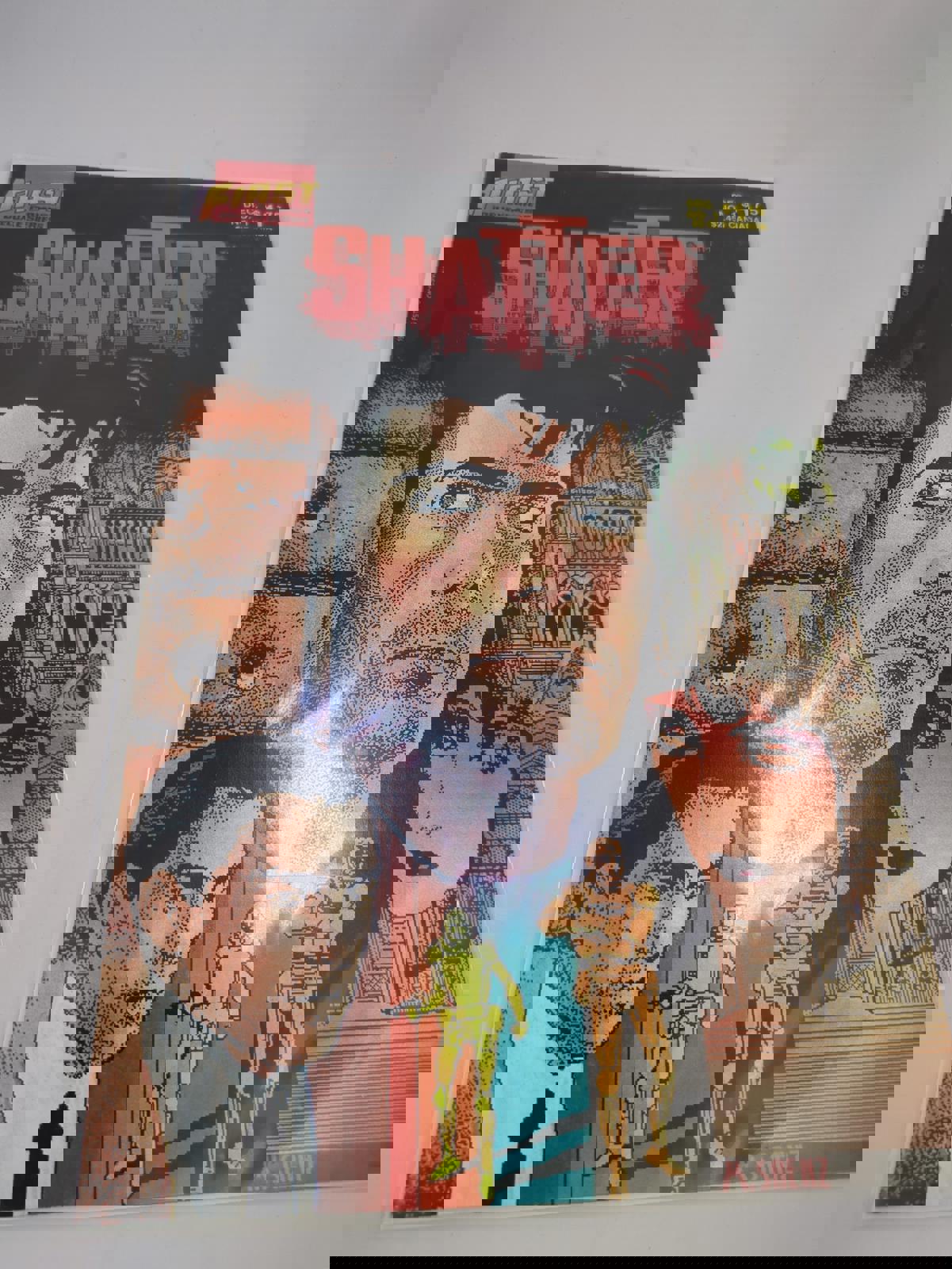 Shatter Comic Book - First Comics Deluxe Series