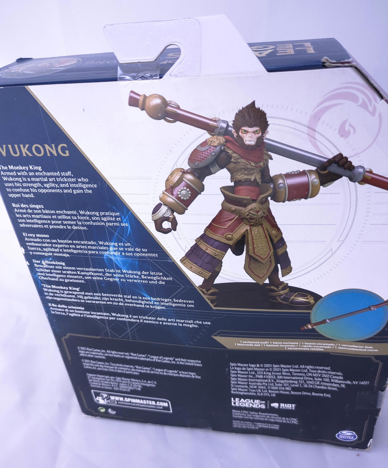 League of Legends Wukong Action Figure - The Champion Collection 1st Edition