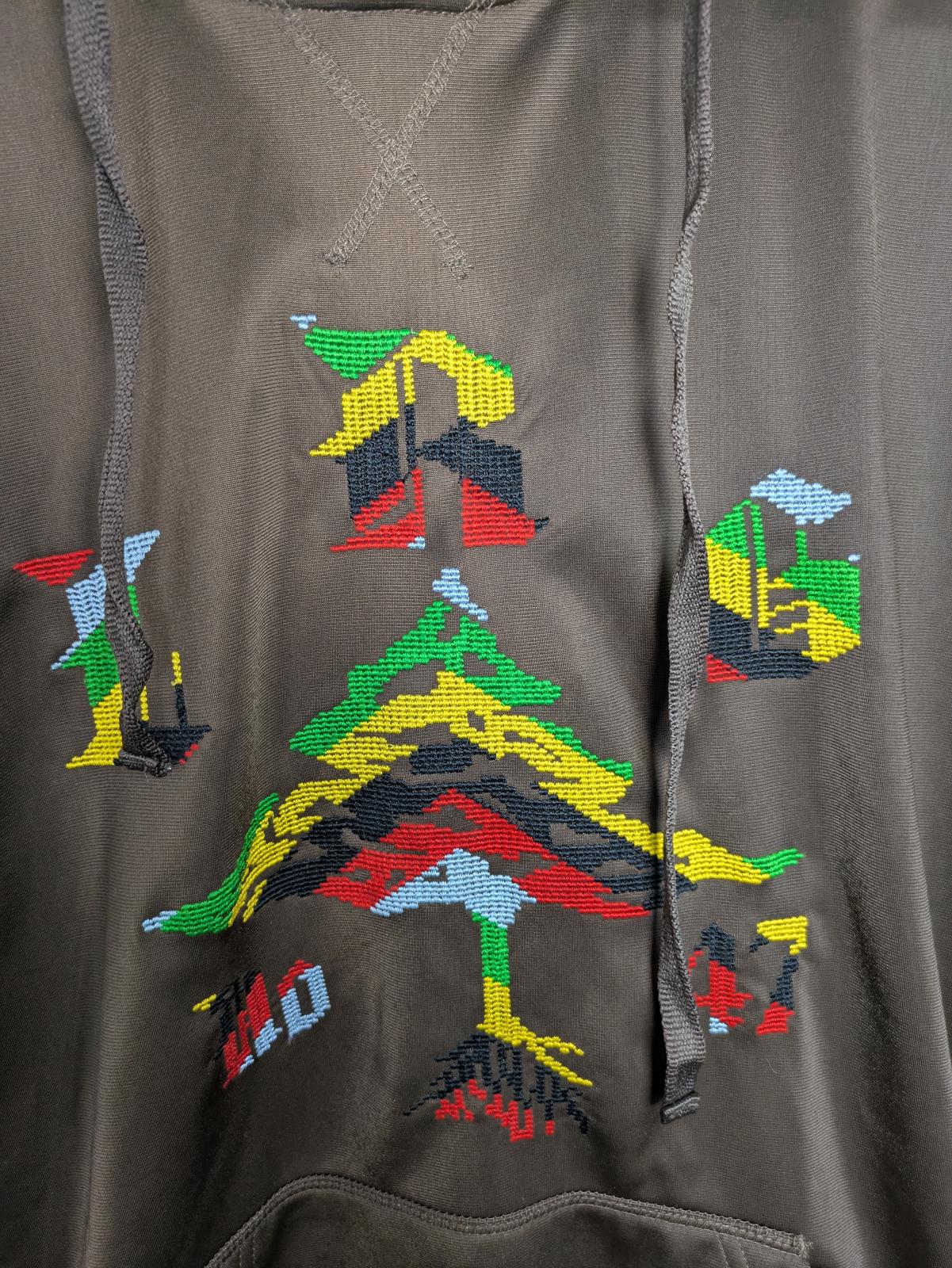 Roots - Vibrant Geometric Embroidered Hoodie - Your New Favorite Cozy Companion