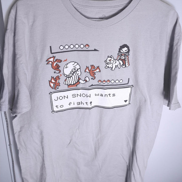 Men's Graphic T-Shirt - Jon Snow Inspired Design