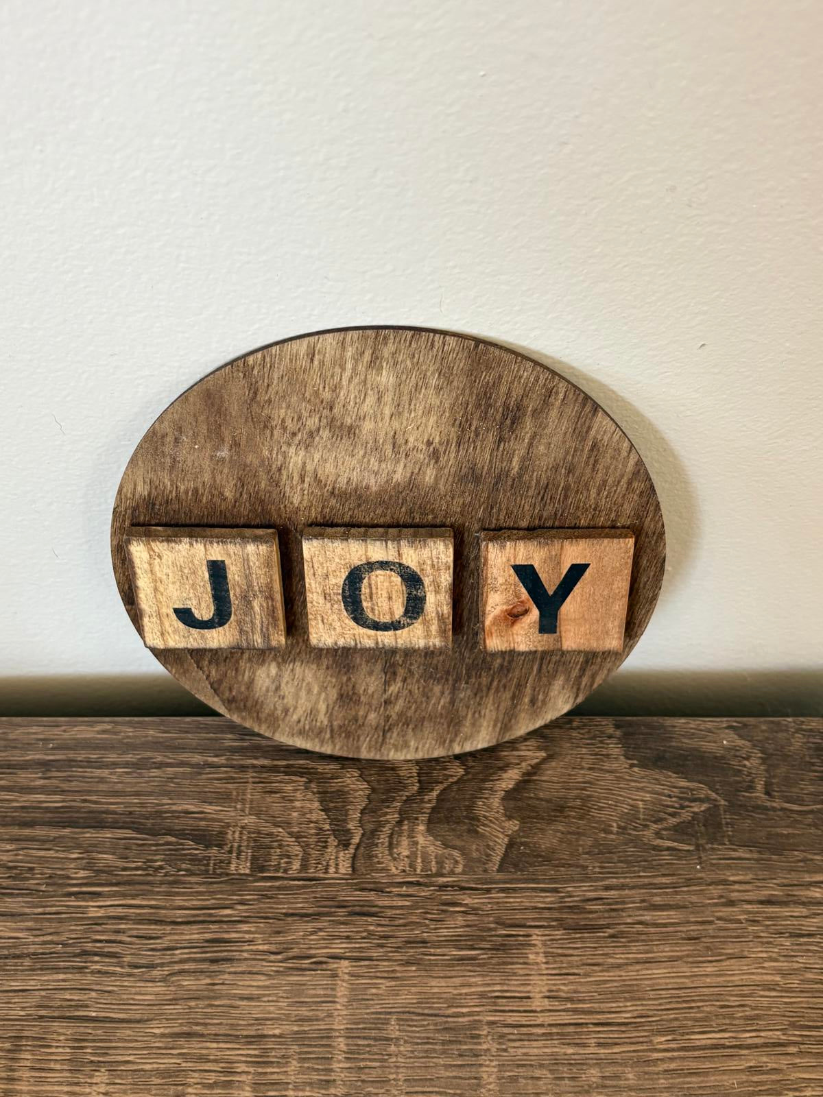 Savvy Creations Wooden JOY Wall Hanging