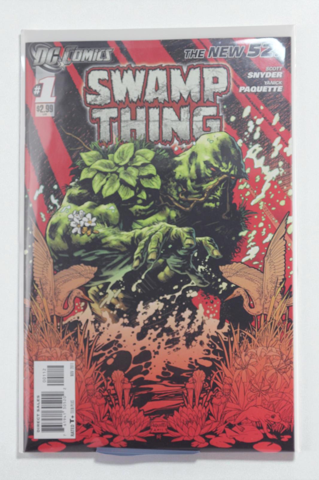 Swamp Thing #1 Comic Book - DC Comics - November 2011