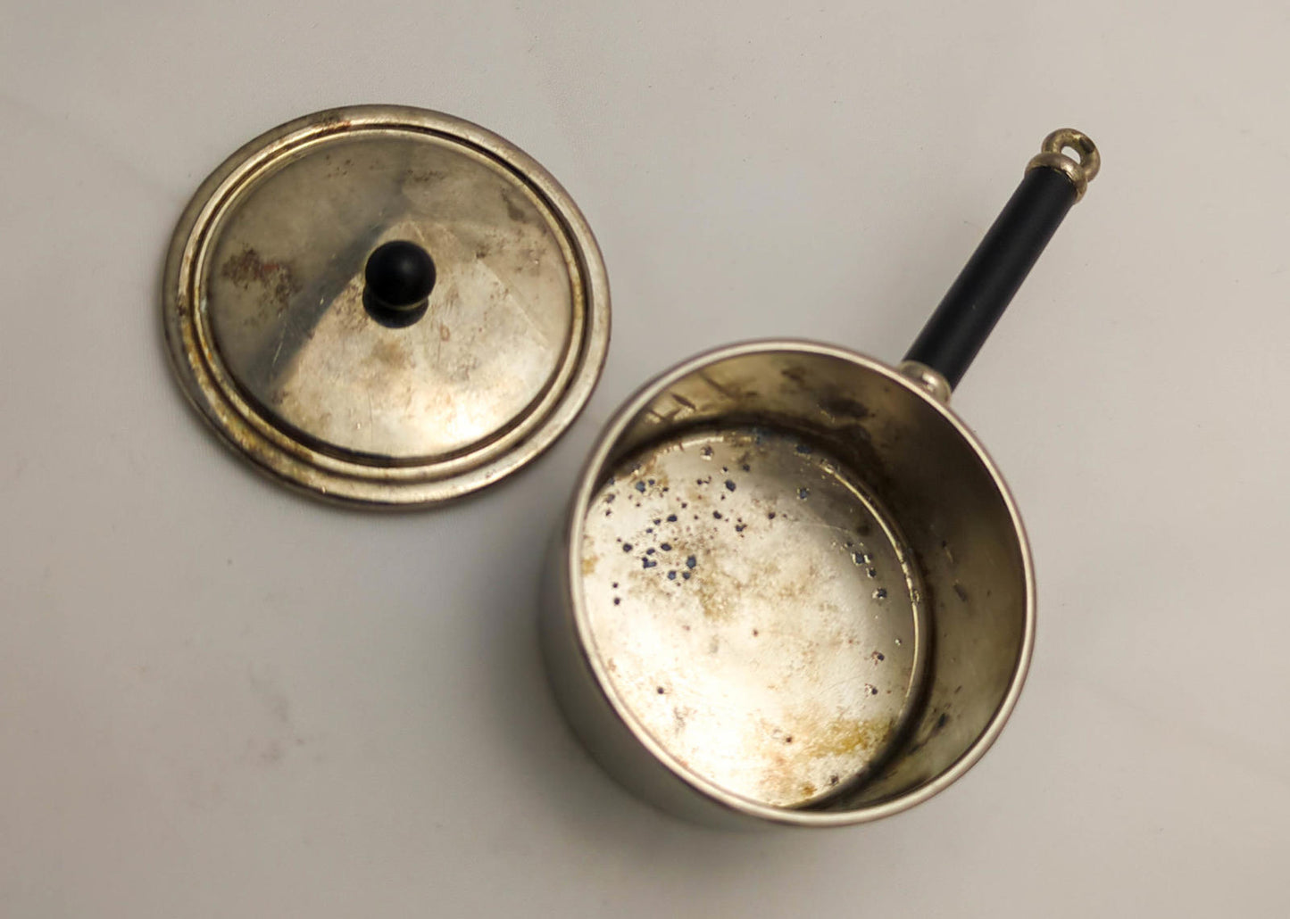 Vintage Tin Toy Cookware Set – 1970s Mini Pots, Pans & Utensils