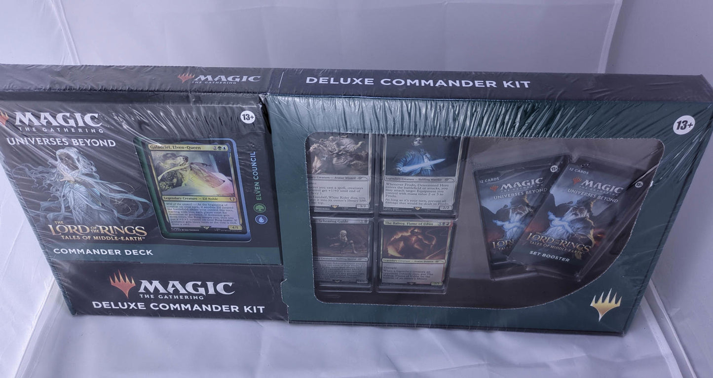 New - Magic: The Gathering - Lord of the Rings Elven Council Deluxe Commander
