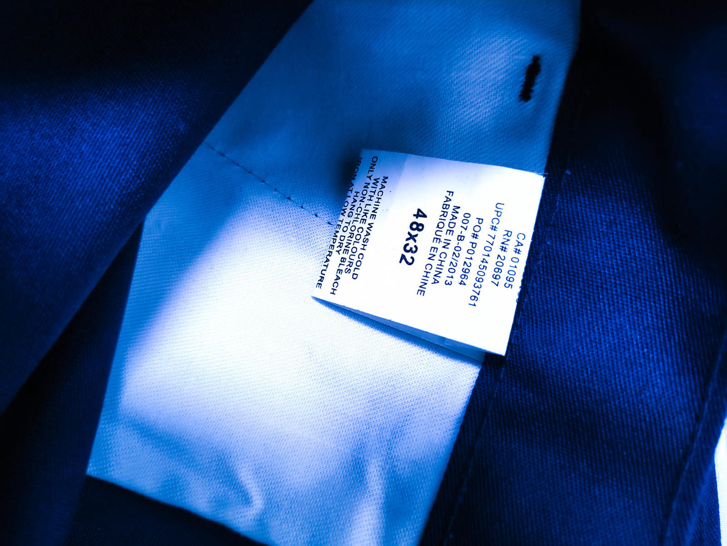 Pathfinder Kodiak Men's Work Pants 48x32 Navy Blue