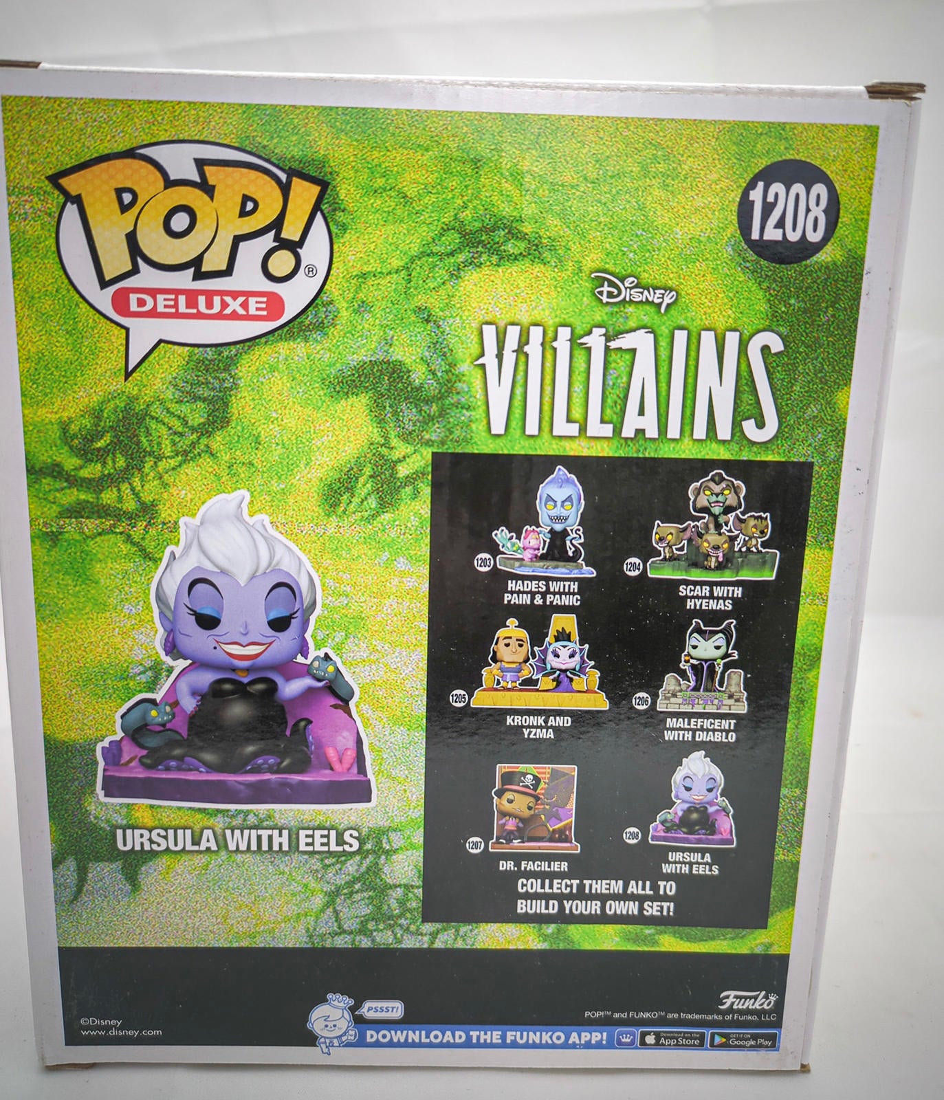 Funko Pop! Deluxe Disney Villains Ursula with Eels Vinyl Figure #1208