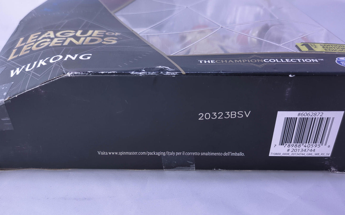 League of Legends Wukong Action Figure - The Champion Collection 1st Edition