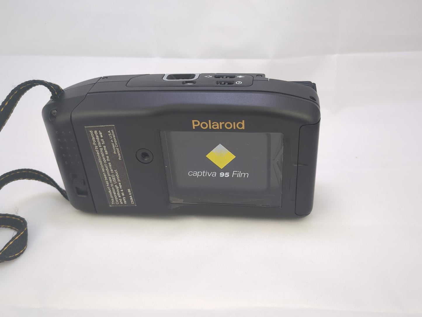 Polaroid Captiva SLR Instant Film Camera with Original Case and Manual
