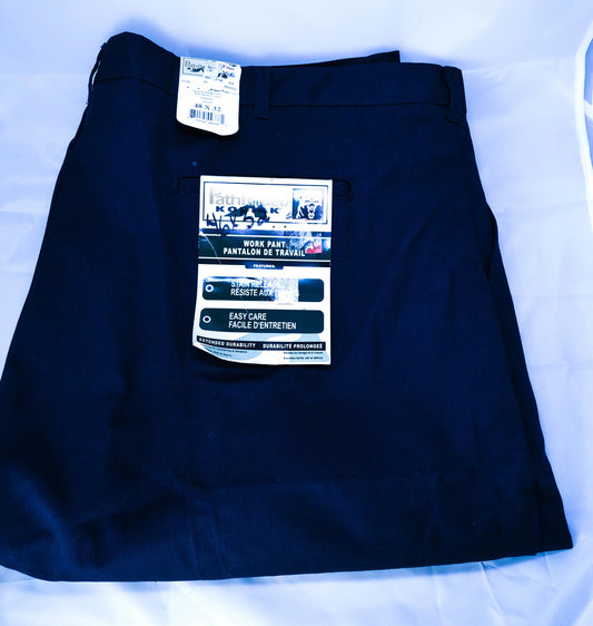 Pathfinder Kodiak Men's Work Pants 48x32 Navy Blue