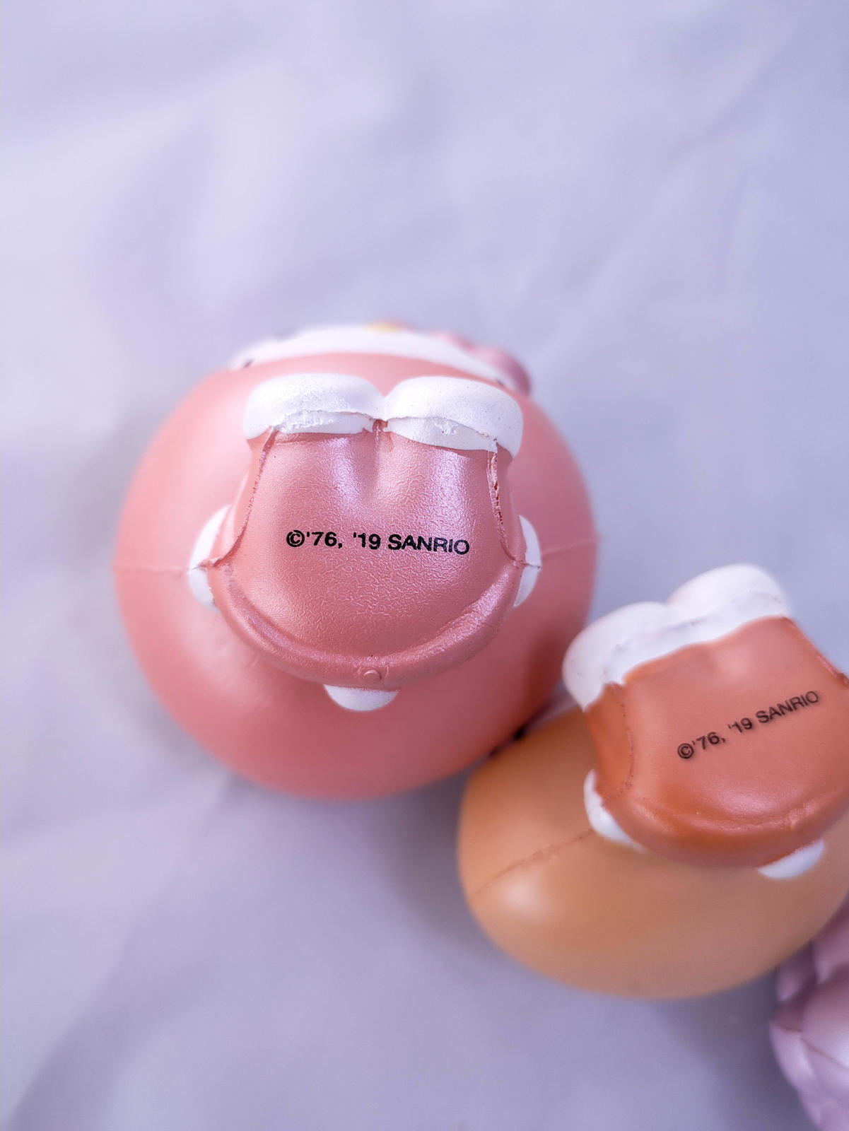 Set of 3 Hello Kitty Fruit-Themed Squishy Keychains