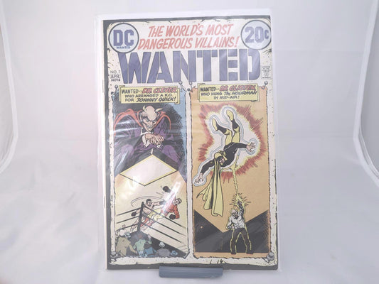 Vintage DC Comics Wanted No. 7 Comic Book (Original Print)