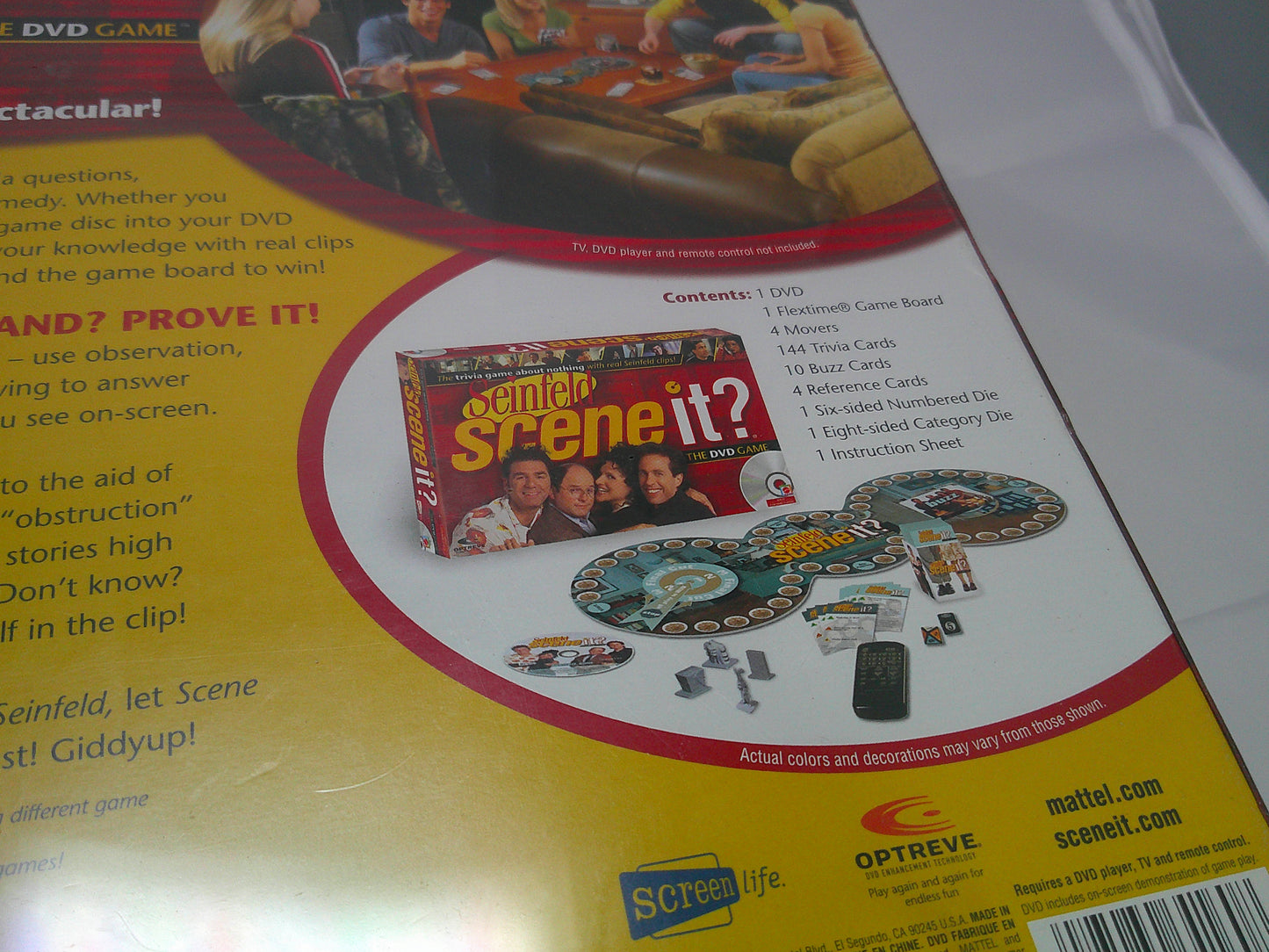 Scene It? Seinfeld Edition DVD Game | Brand New Sealed | Trivia Board Game