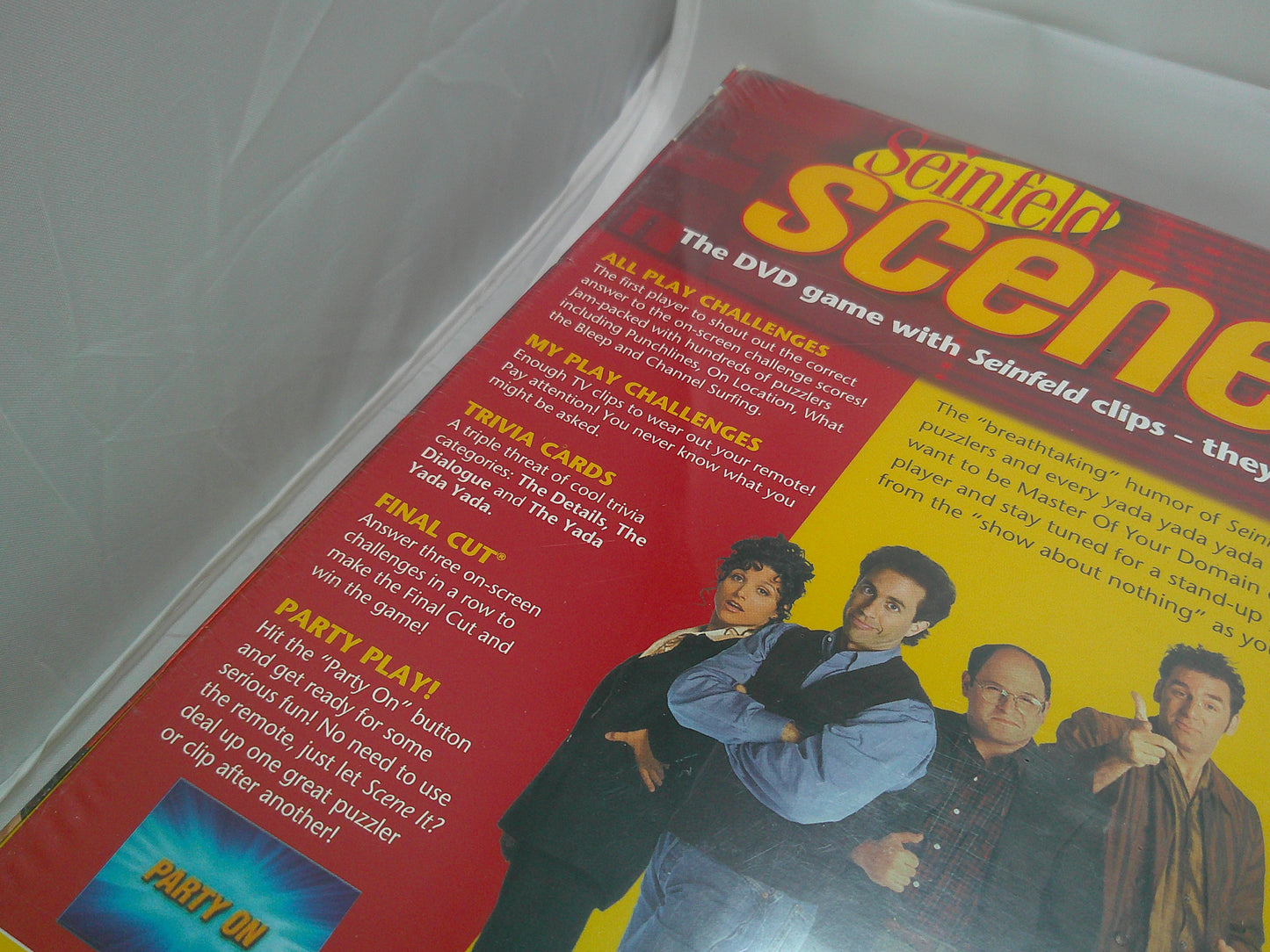 Scene It? Seinfeld Edition DVD Game | Brand New Sealed | Trivia Board Game