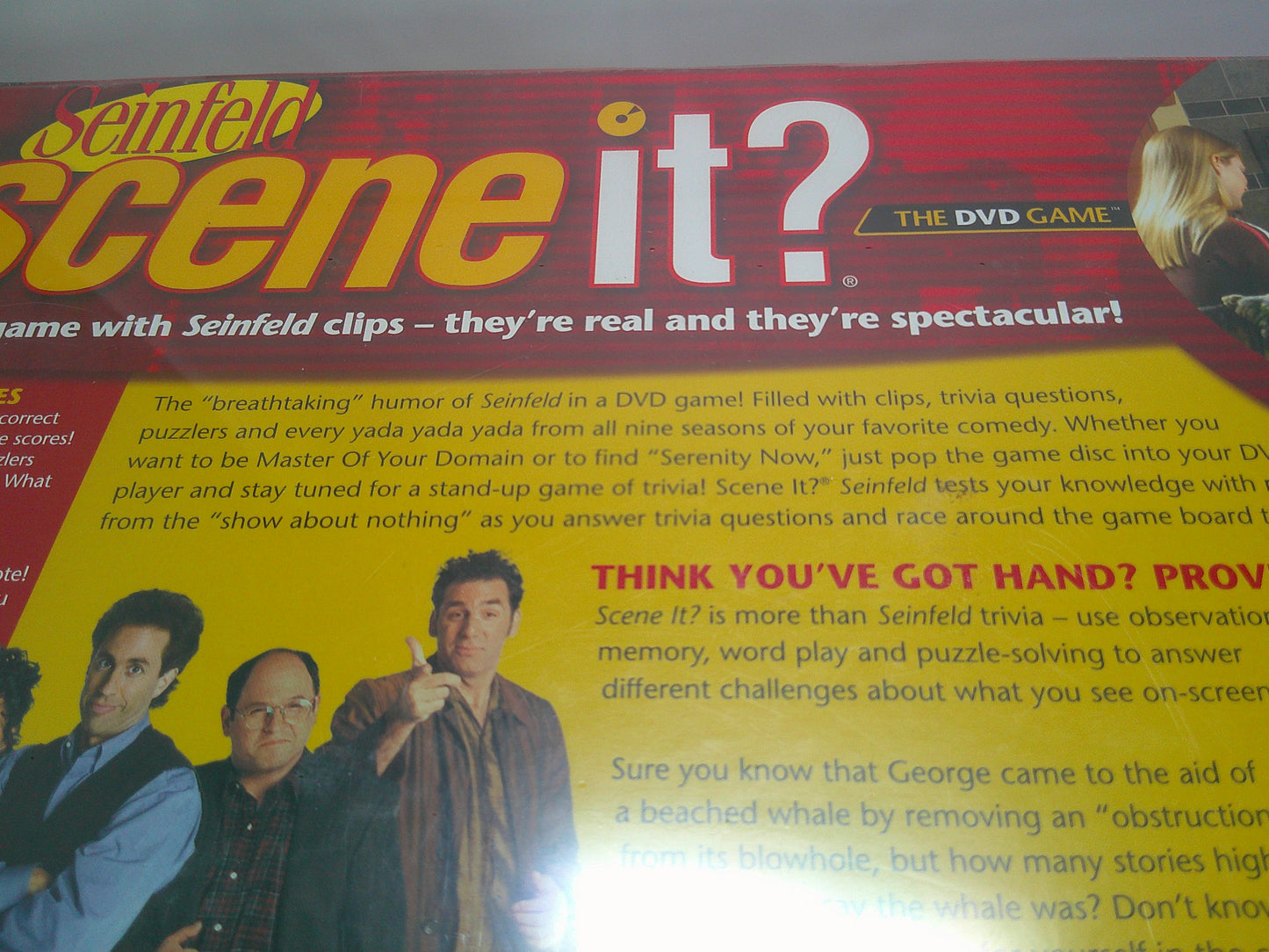 Scene It? Seinfeld Edition DVD Game | Brand New Sealed | Trivia Board Game
