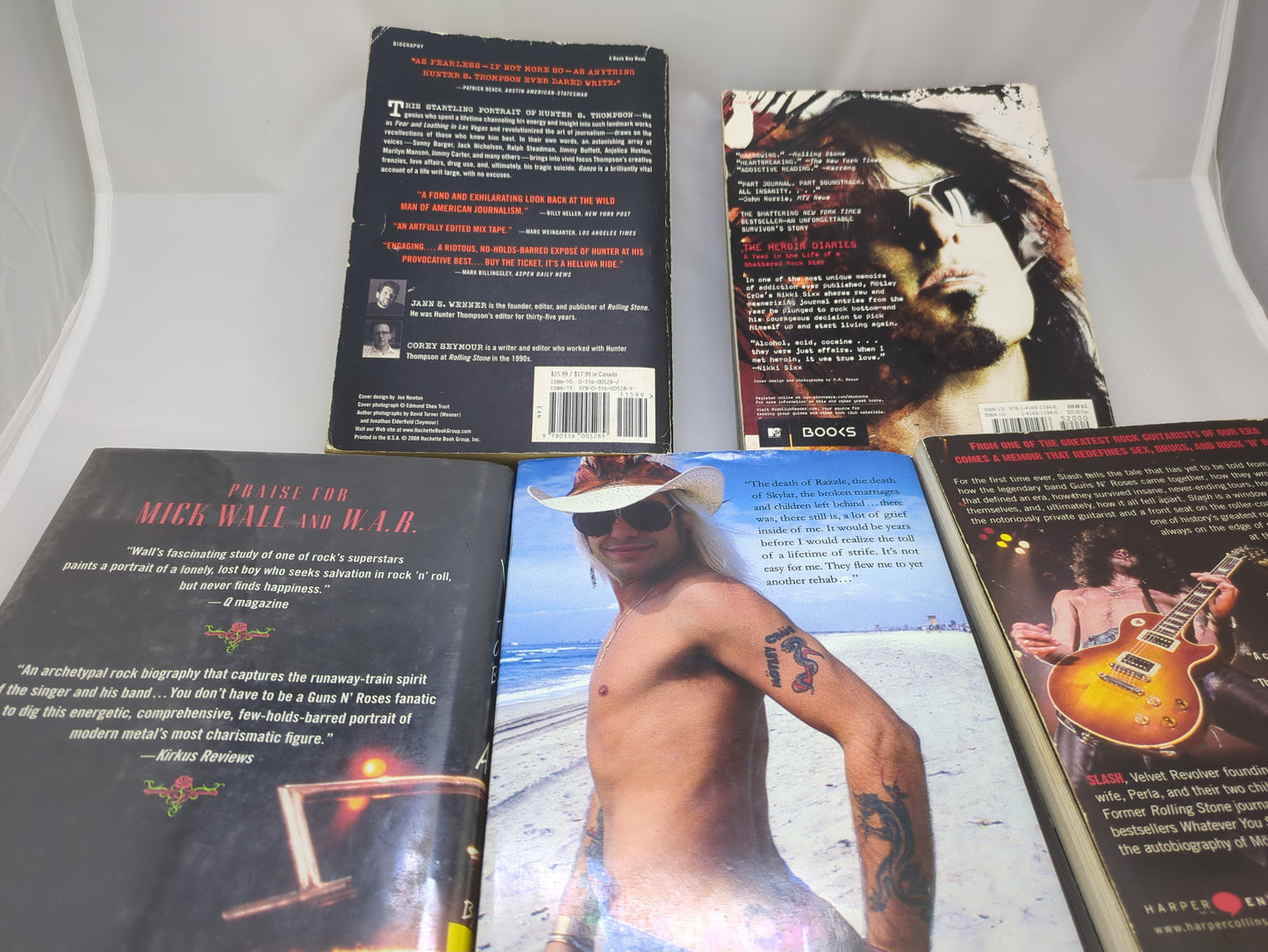 Rock Biography Bundle – Axl Rose, Nikki Sixx, Slash & More | Wild True Stories