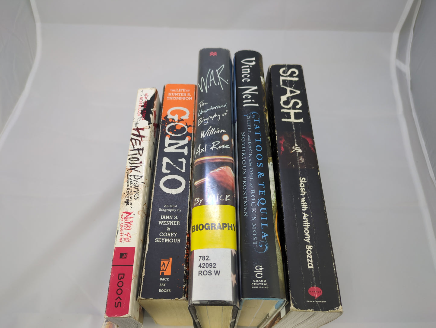 Rock Biography Bundle – Axl Rose, Nikki Sixx, Slash & More | Wild True Stories