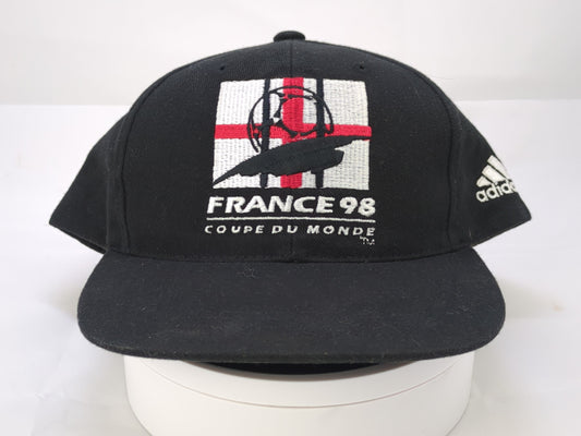 Vintage Adidas England France 1998 World Cup Cap NWT Adjustable