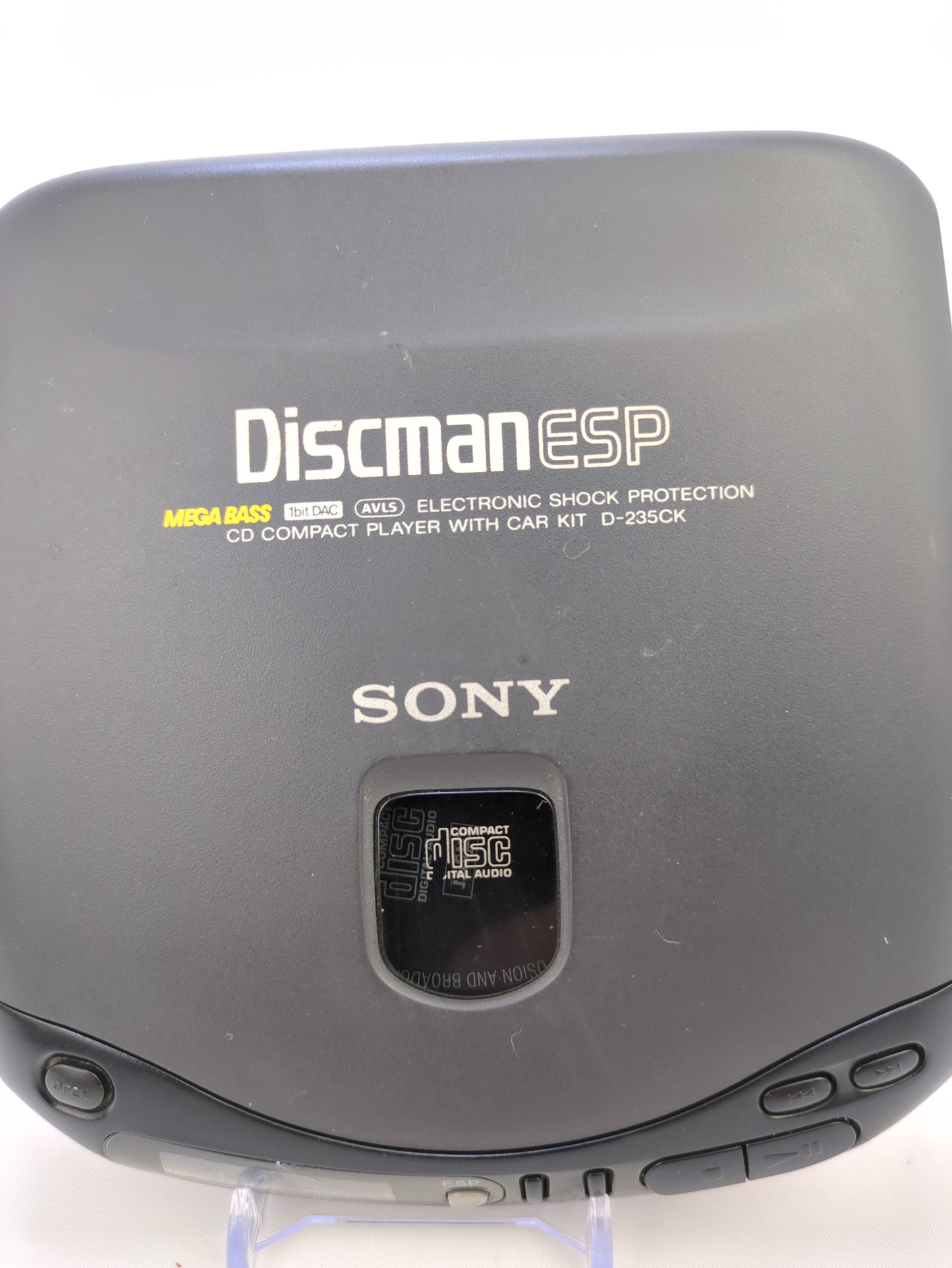 Sony Discman with Tape Adapter and Car Power Cable
