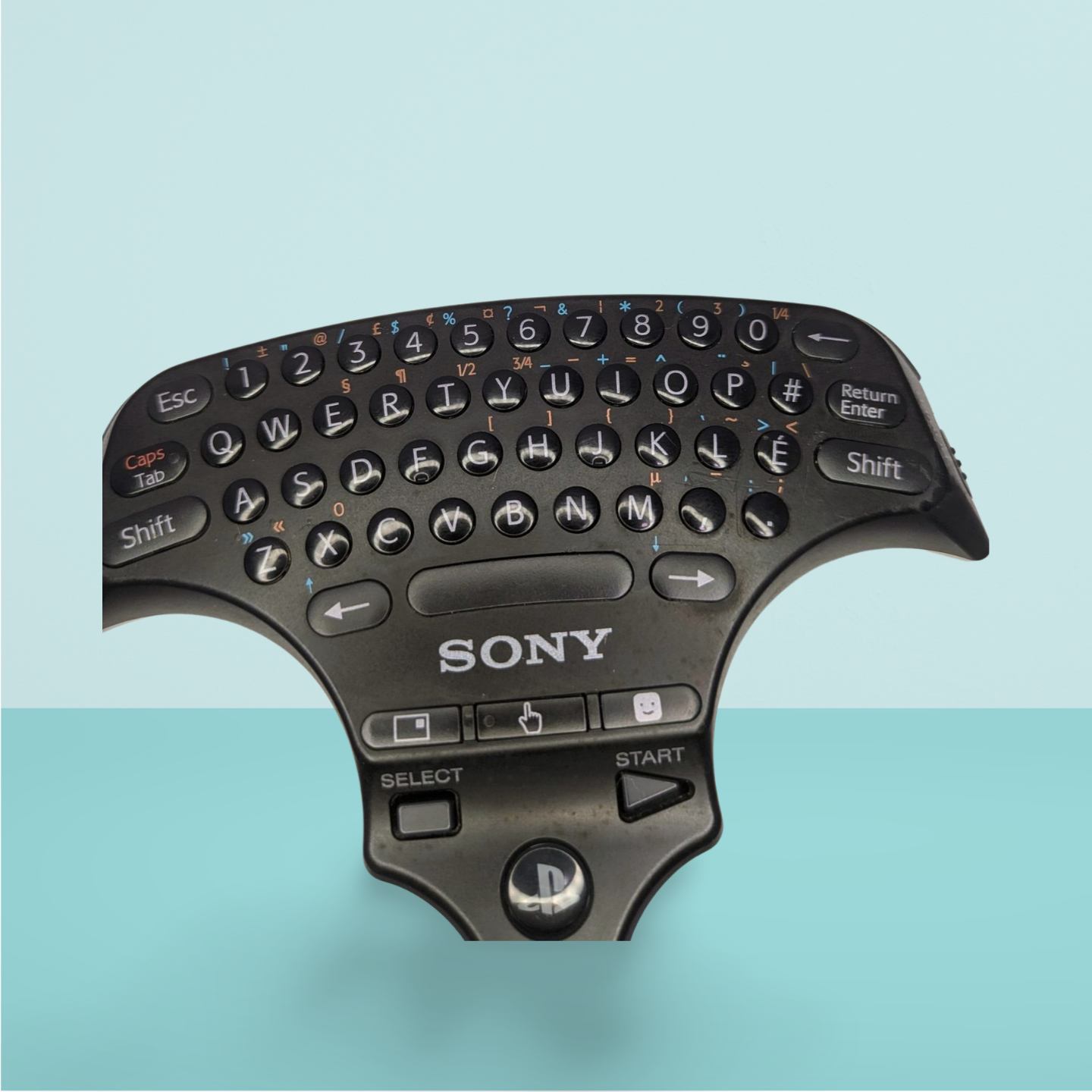 Sony PlayStation 3 Wireless Keypad Chatpad – Official PS3 Keyboard Attachment (Refurbished)