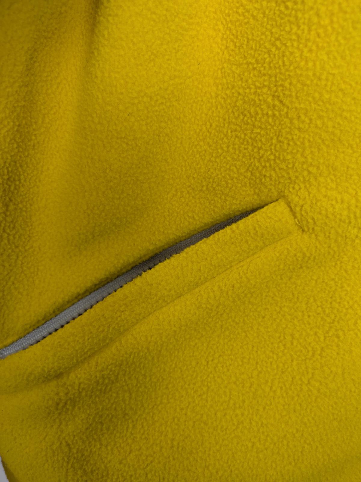 Roxy Women's Yellow and Light Gray Fleece Jacket