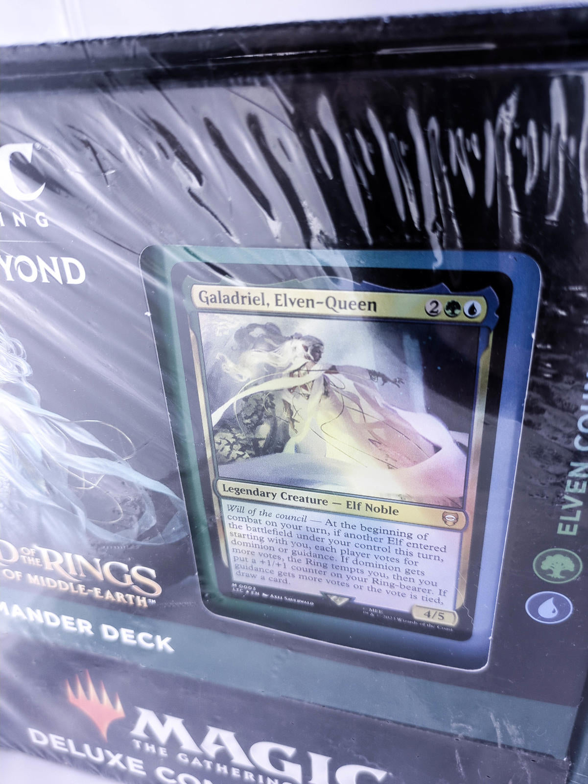 New - Magic: The Gathering - Lord of the Rings Elven Council Deluxe Commander