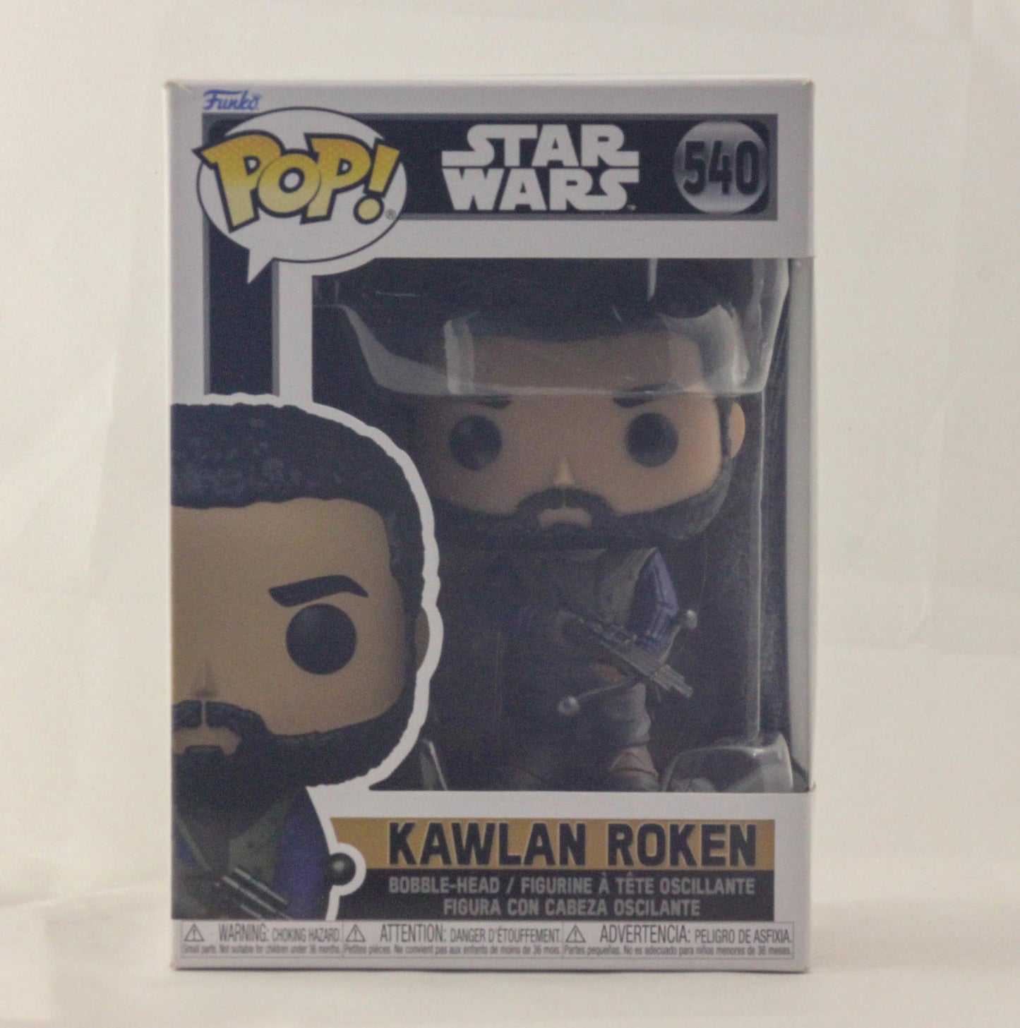 Funko Pop! Star Wars Kawlan Roken Bobble-Head Figure #540