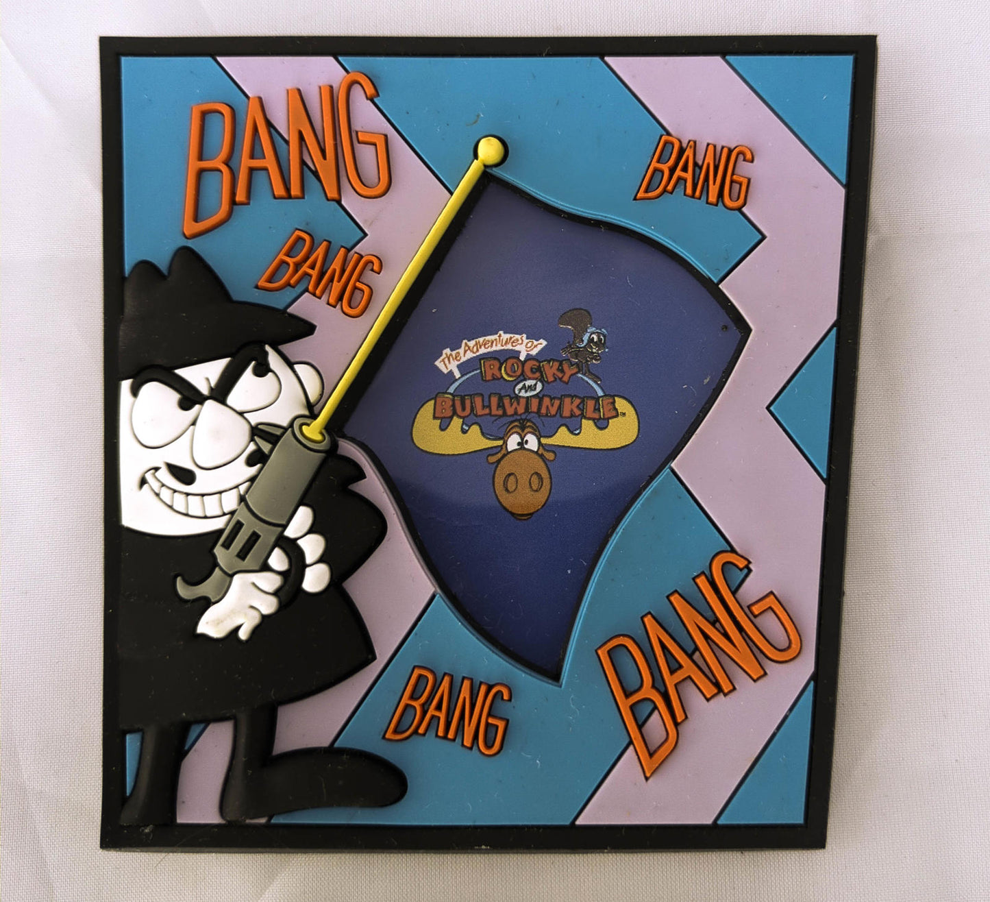 The Adventures of Rocky and Bullwinkle Photo Frames and CD Pouch Set