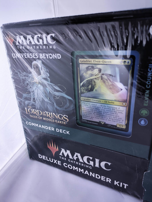 New - Magic: The Gathering - Lord of the Rings Elven Council Deluxe Commander