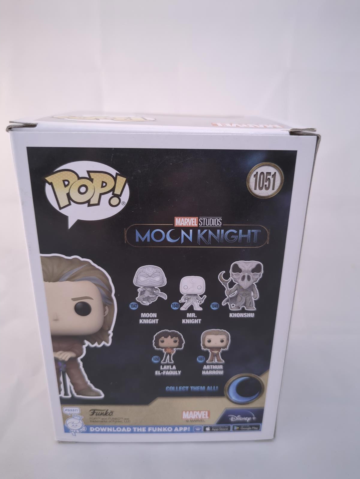 Funko Pop! Marvel Studios Moon Knight Arthur Harrow #1051 Vinyl Figure