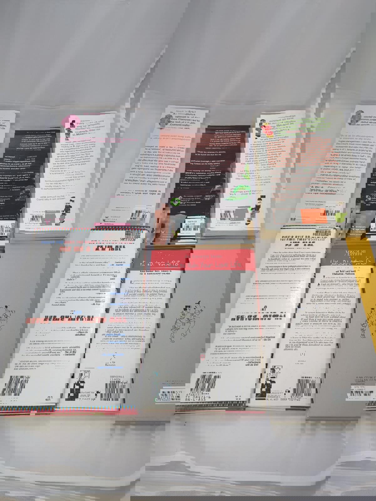 Collection of Contemporary Fiction Books by Douglas Coupland