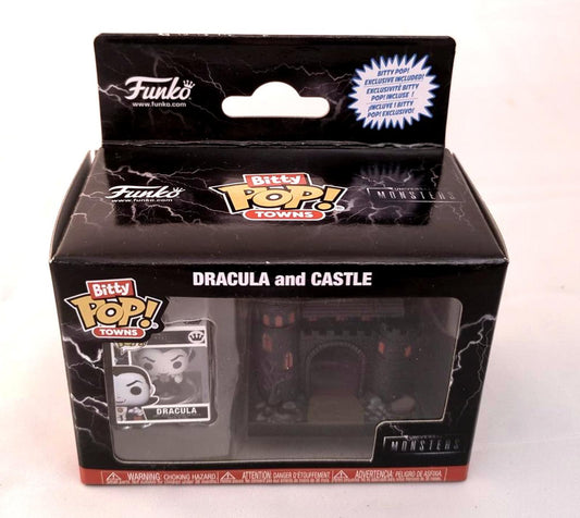 Bitty Pop! Towns Dracula and Castle Collectible
