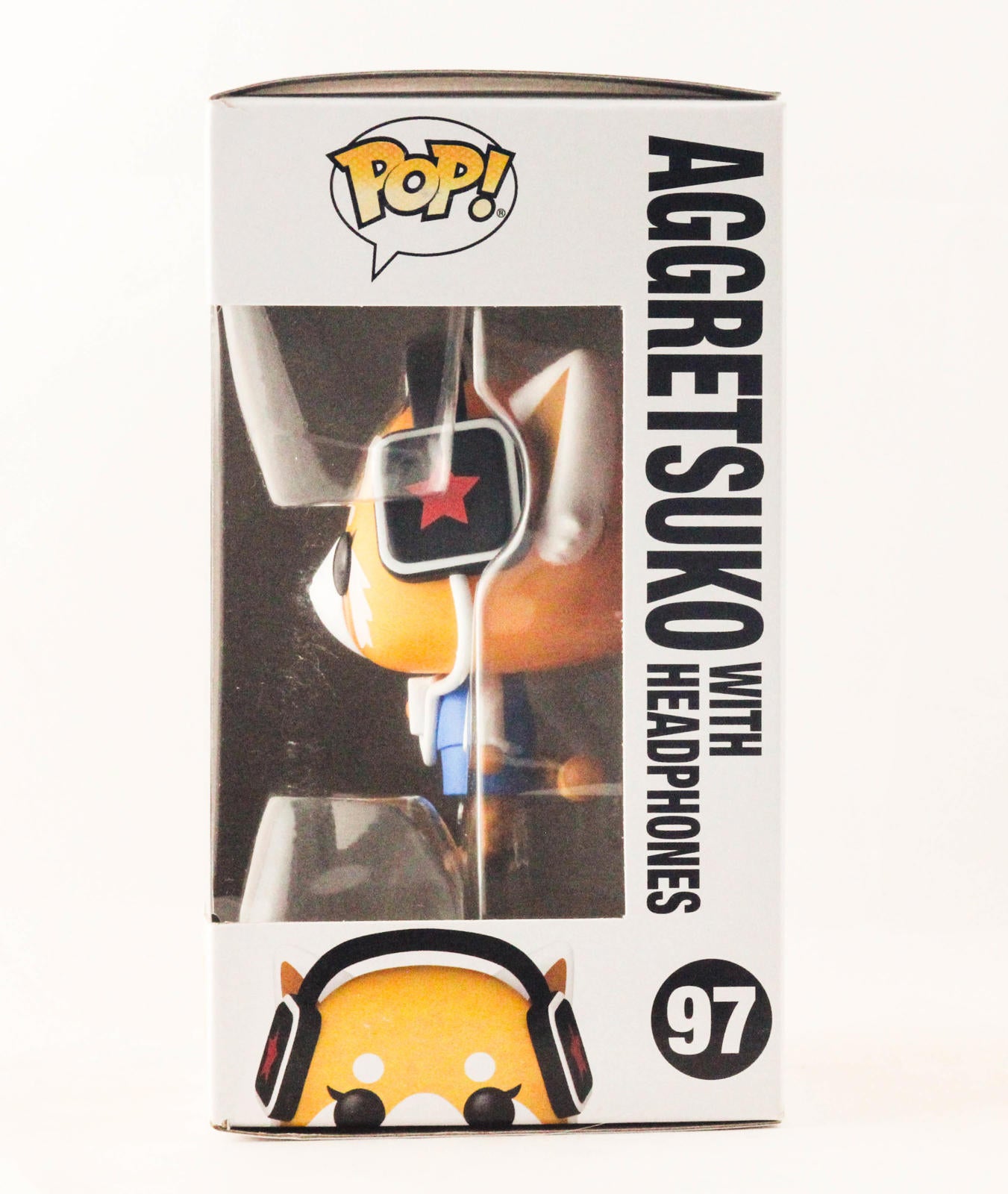 Funko Pop! Aggretsuko with Headphones Vinyl Figure #97
