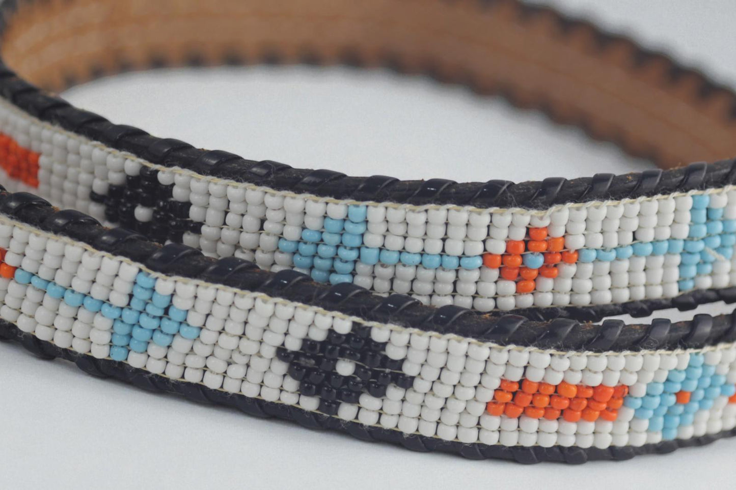 Handcrafted Native American Style Beaded Women's Belt