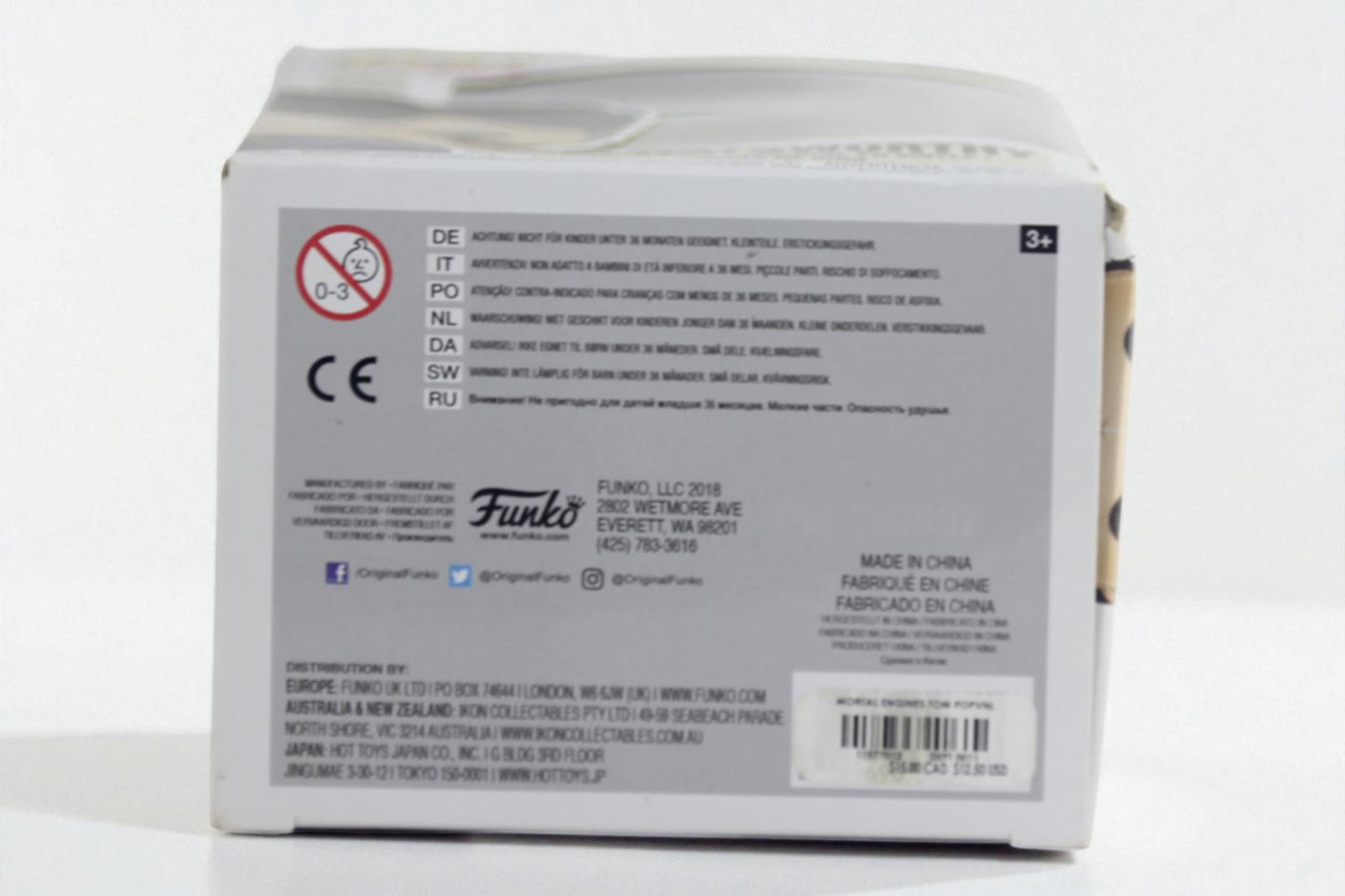 Funko Pop! Movies Mortal Engines Tom Natsworthy #681