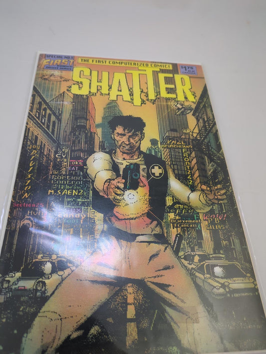 Shatter Special No. 1 - The First Computerized Comic Book