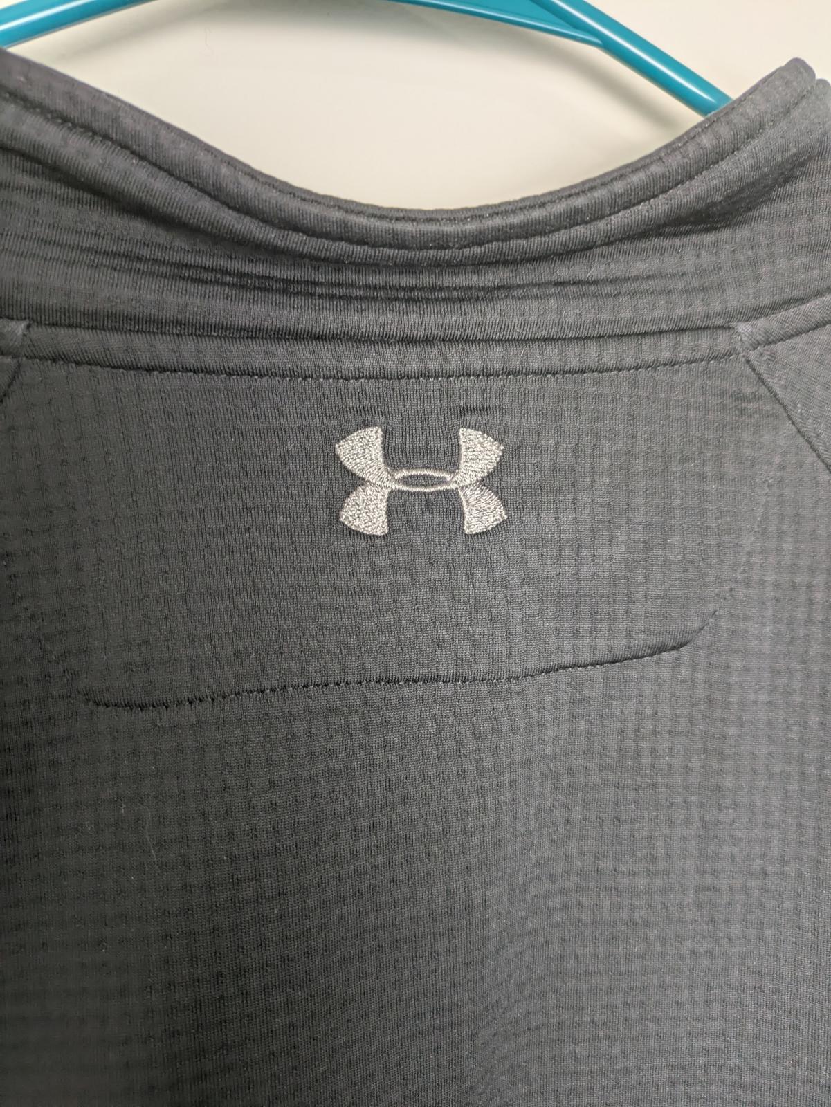 Under Armour Men's Gray Quarter-Zip Pullover Sweatshirt