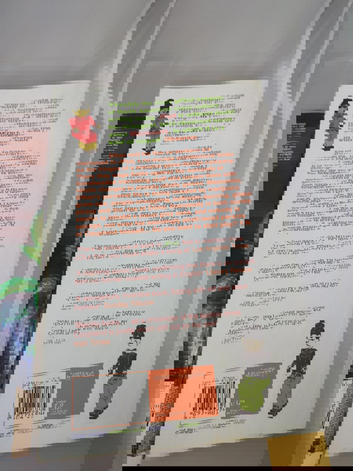 Collection of Contemporary Fiction Books by Douglas Coupland