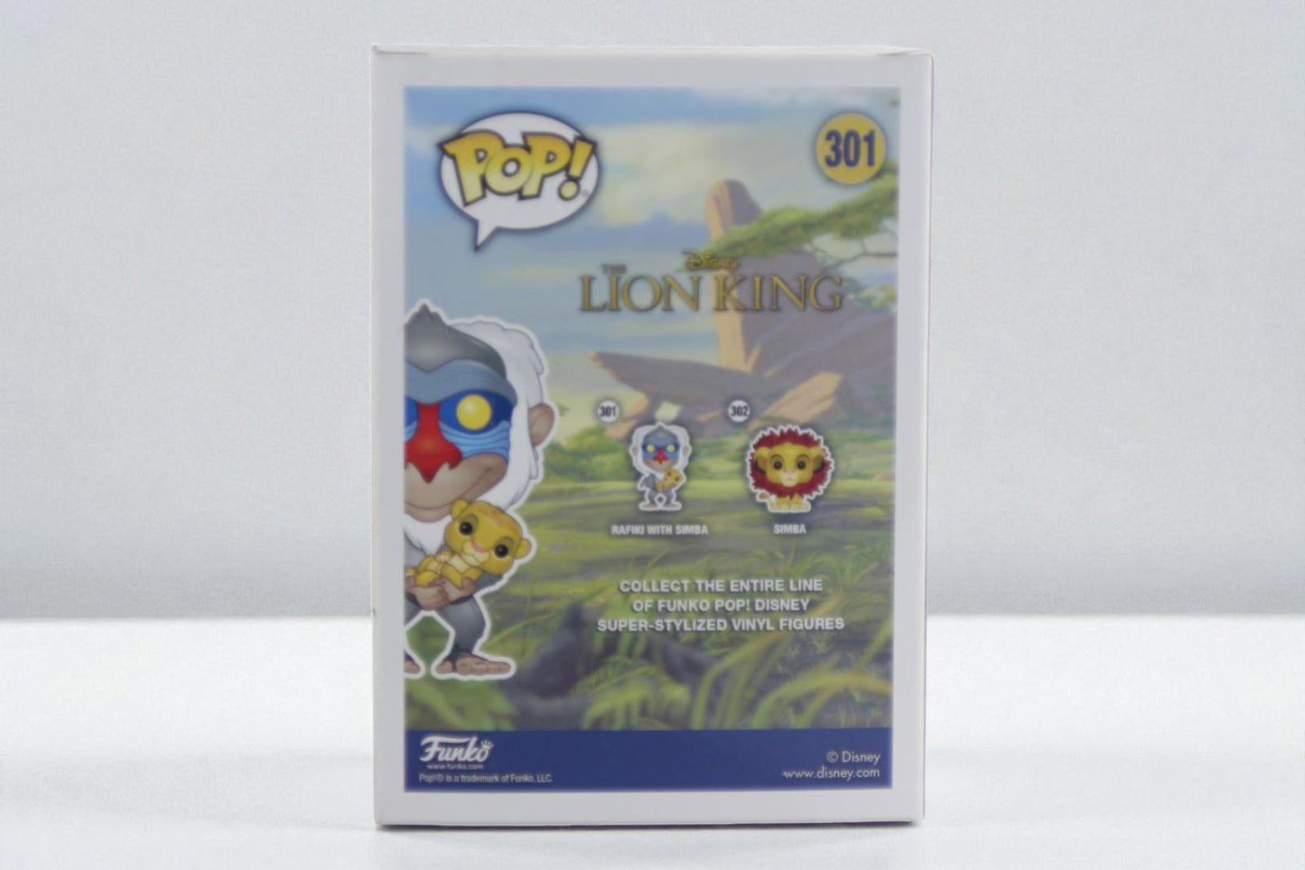 Funko Pop! Disney Rafiki with Simba Vinyl Figure #301